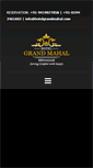 Mobile Screenshot of hotelgrandmahal.com